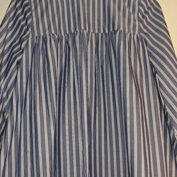 Wilfred X Aritzia Le Fou Striped Poplin Long Sleeve Dress Size XS - Picture 6 of 7